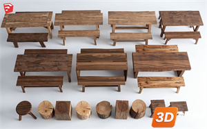 Dining Table Set Skp Files